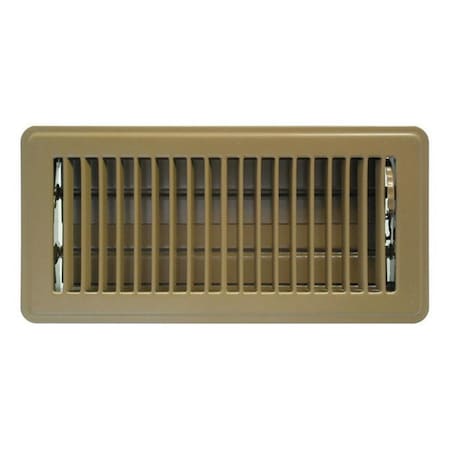 Truaire CM150MB 04X10 10 x 4 in. Brown Floor Register 42754